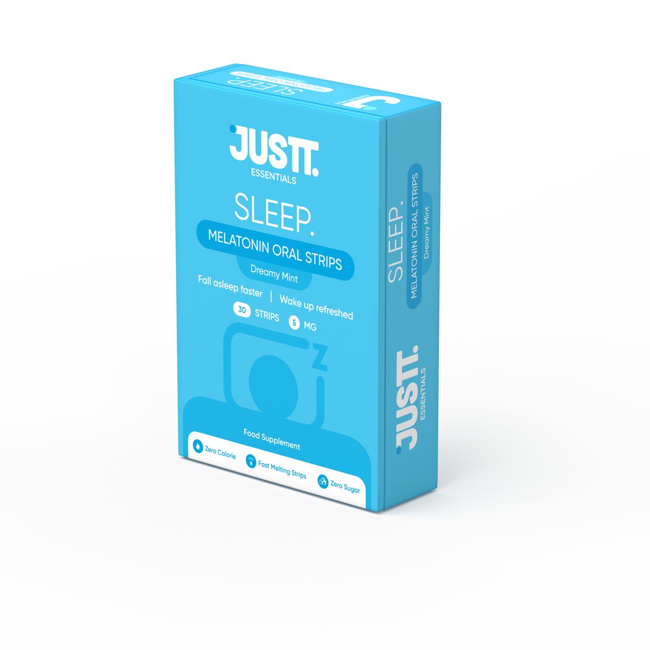 Justt Sleep, Melatonin, Helps improve sleep