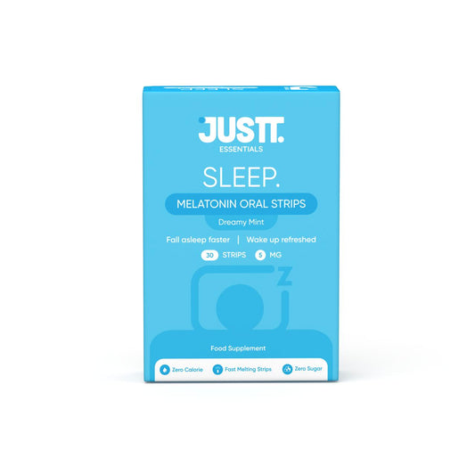 Justt Sleep, Melatonin, Helps improve sleep