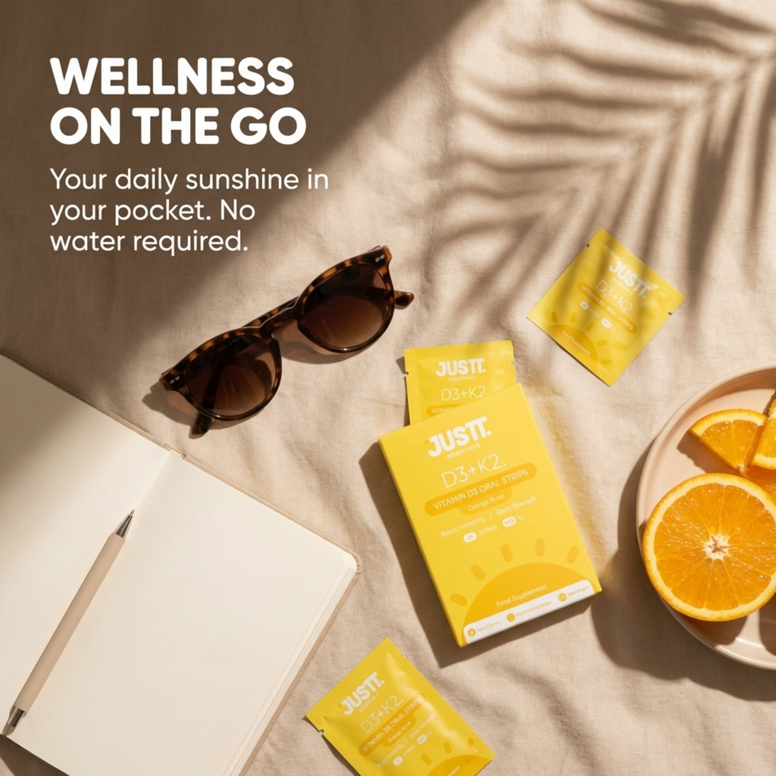 Justt D3+K2, Vitamin D3, Boosts Immunity and improves overall wellbeing
