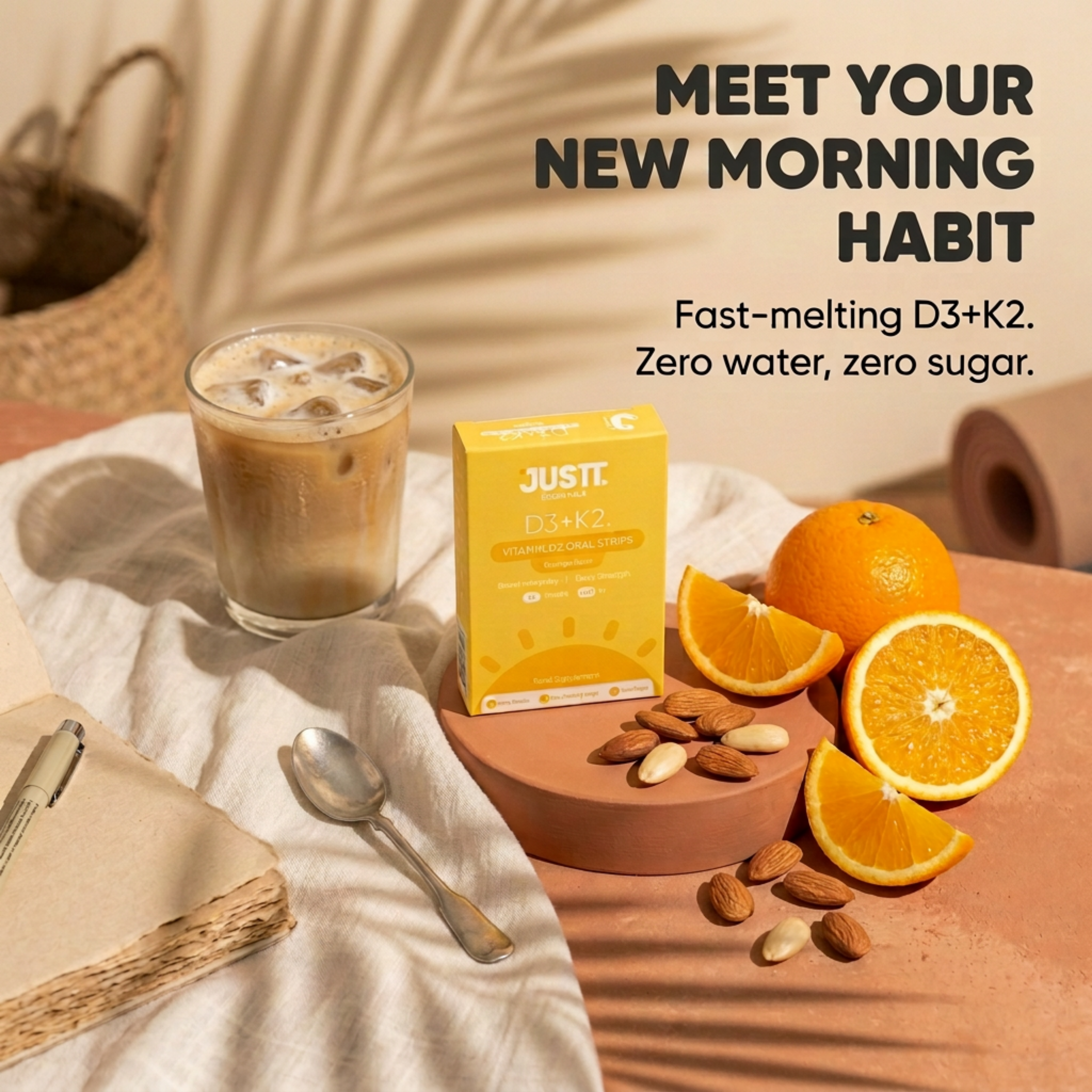 Justt D3+K2, Vitamin D3, Boosts Immunity and improves overall wellbeing