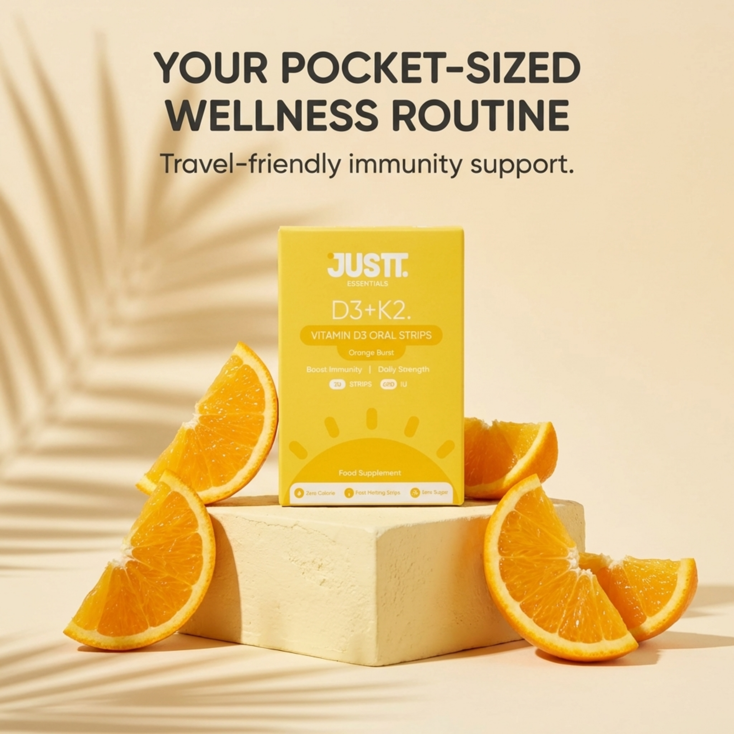 Justt D3+K2, Vitamin D3, Boosts Immunity and improves overall wellbeing