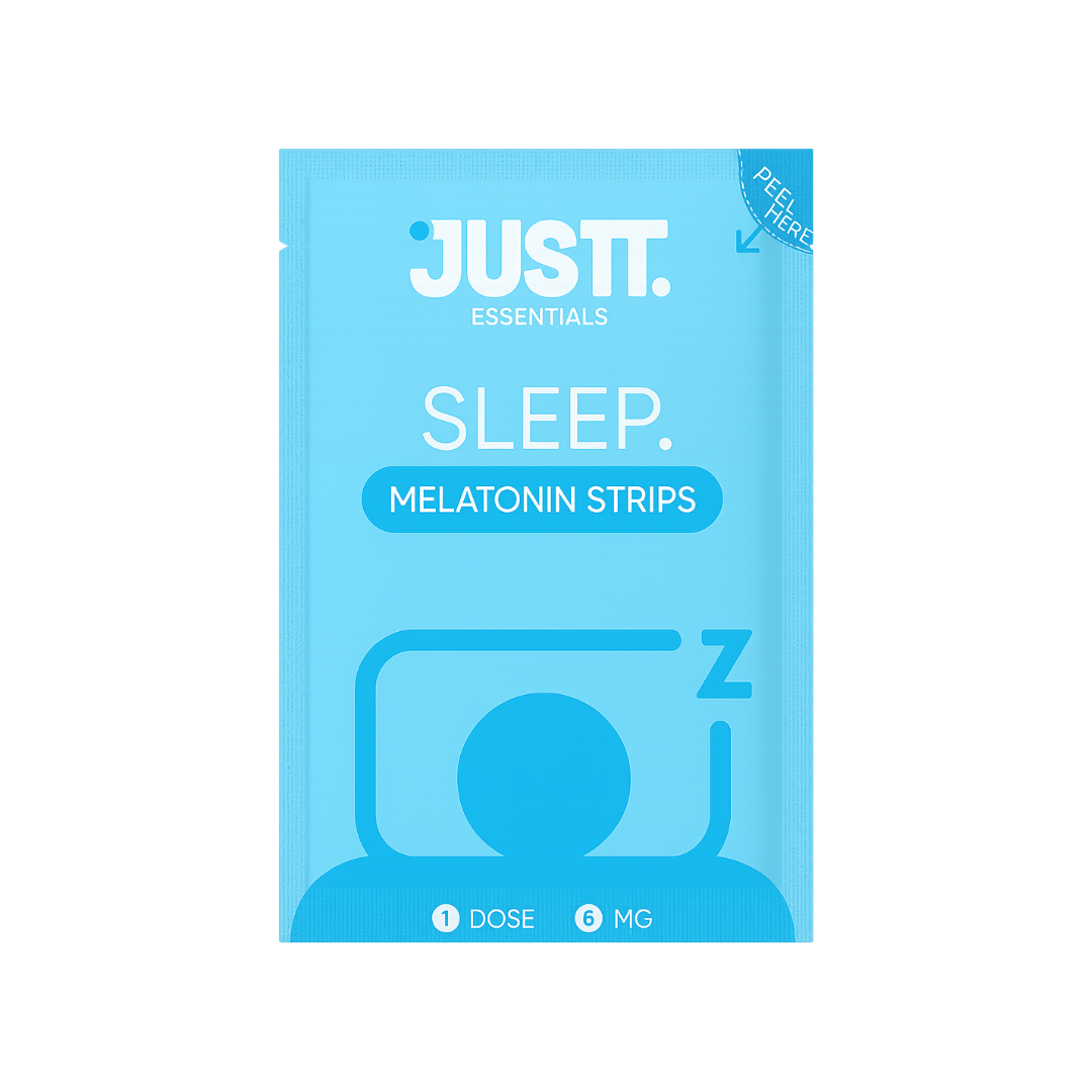Justt. Sleep – 5mg Melatonin Oral Strips (Dreamy Mint Flavour)