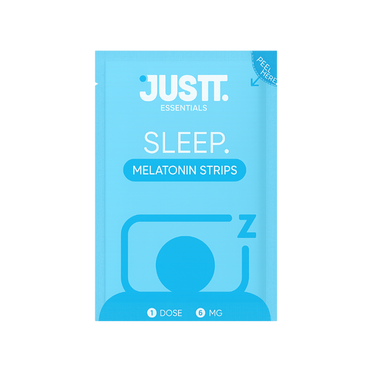 Justt. Sleep – 5mg Melatonin Oral Strips (Dreamy Mint Flavour)